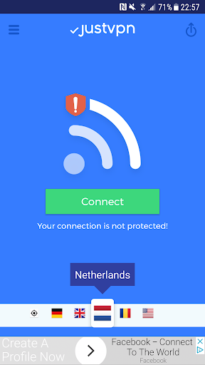 JustVPN MOD screenshot 1