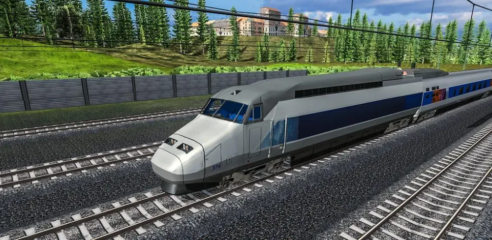 Euro Train Simulator 2: Game screenshot 1