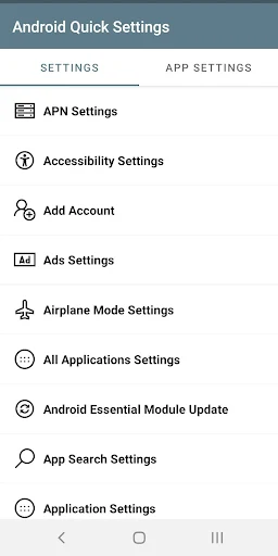 Android Quick Settings MOD screenshot 1