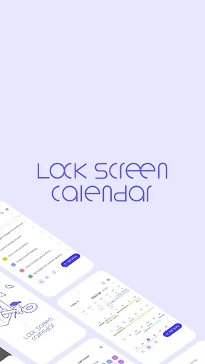 LockScreen Schedule Calendar MOD screenshot 1