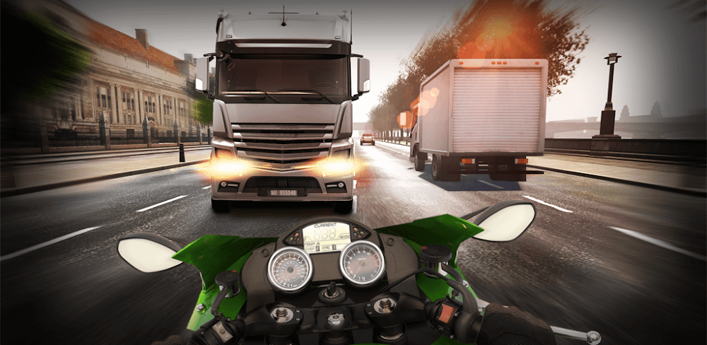 MotorBike: Drag Racing Game screenshot 1
