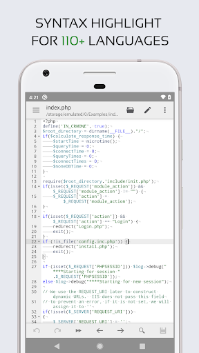 Code Editor MOD screenshot 1