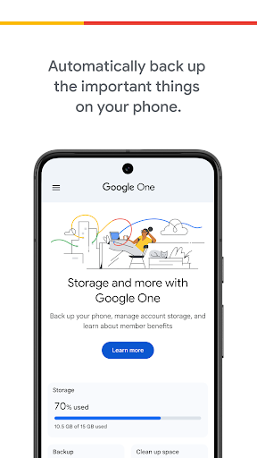 Google One screenshot 1