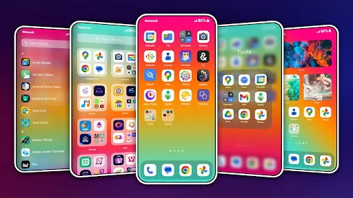 HiPhone Launcher MOD screenshot 1