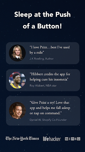 Pzizz screenshot 1
