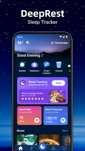 DeepRest: Sleep Tracker MOD screenshot 1