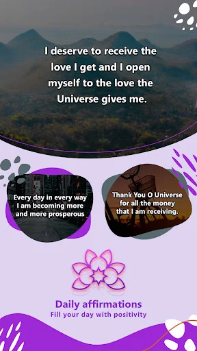Positivity: Daily Affirmations MOD screenshot 1