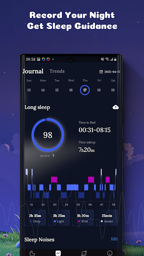 Sleep Monitor MOD APK v2.9.36 (Premium Unlocked) screenshot 1