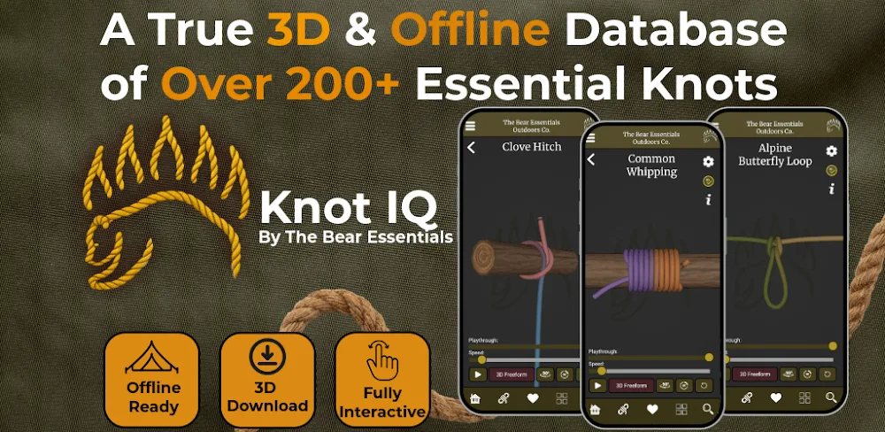 Knot IQ – The Bear Essentials screenshot 1