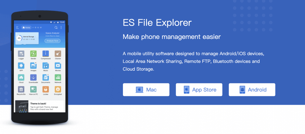 ES File Explorer MOD screenshot 1