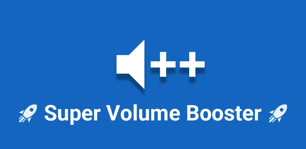 Volume+: Volume Booster, Sound (Super Volume Booster) screenshot 1