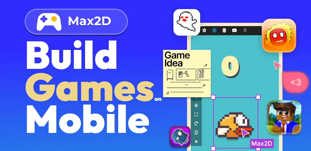 Max2D: Game Maker screenshot 1