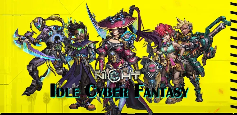 Battle Night: Cyberpunk RPG screenshot 1