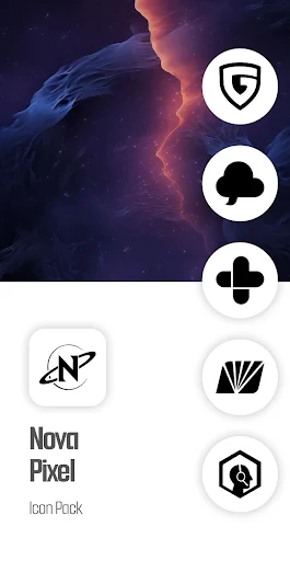 Nova Pixel Icon Pack screenshot 1