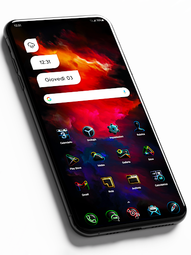 Flixy 3D – Icon Pack screenshot 1