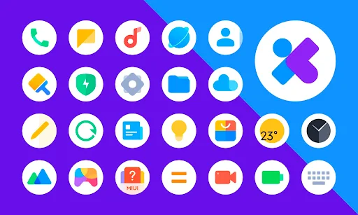 MiLight – Icon Pack (Round) screenshot 1