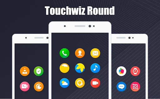 TouchWiz – Icon Pack (Round) screenshot 1