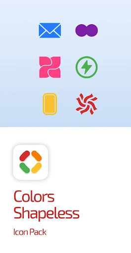 Colors Shapeless Icon Pack screenshot 1