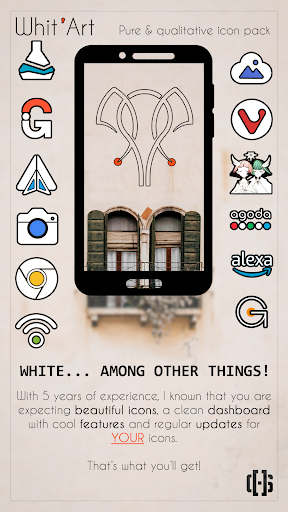 WhitArt Icon Pack screenshot 1