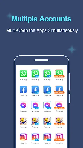 Multiple Accounts screenshot 1