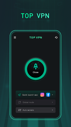 iTop VPN screenshot 1