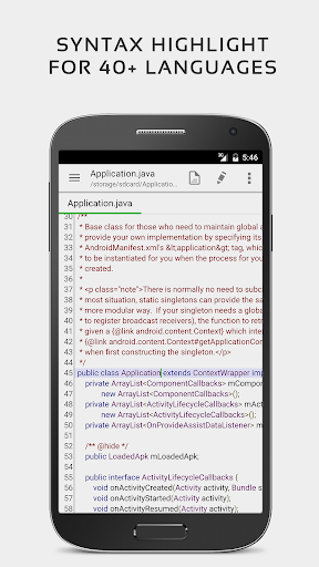 QuickEdit Text Editor Pro screenshot 1