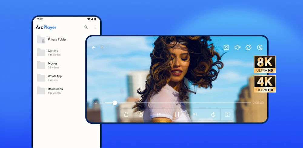 Arc Player (Video Player All Format) screenshot 1