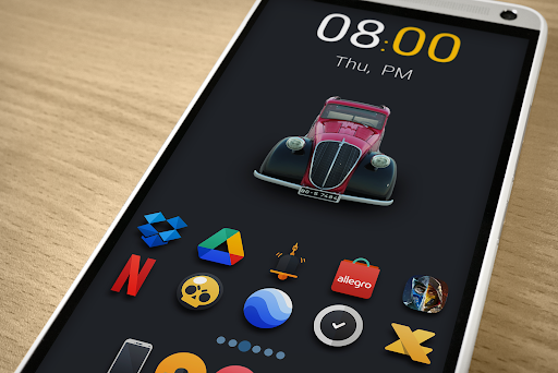 Darko – Icon Pack screenshot 1