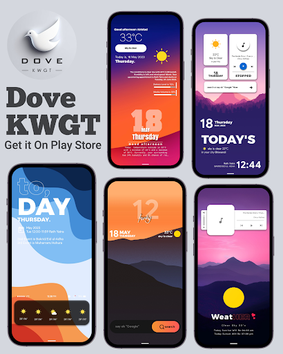 Dove KWGT screenshot 1