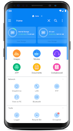RS File Manager screenshot 1