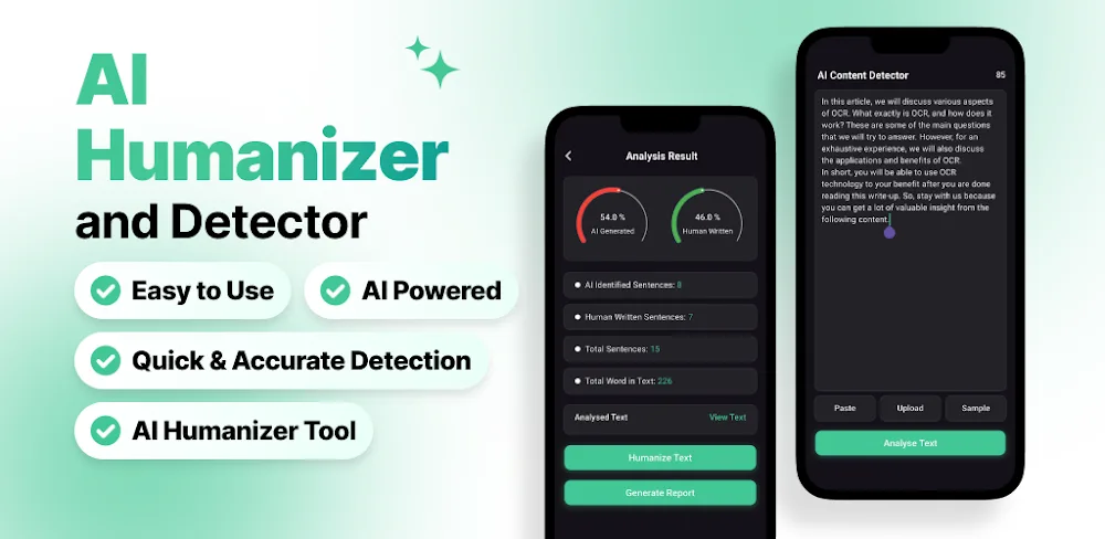 AI Detector & Humanizer screenshot 1