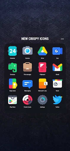 Crispy Icon Pack screenshot 1