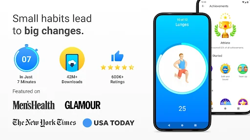 Seven – 7 Minute Workout screenshot 1