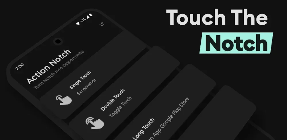 Action Notch: Touch The Notch screenshot 1