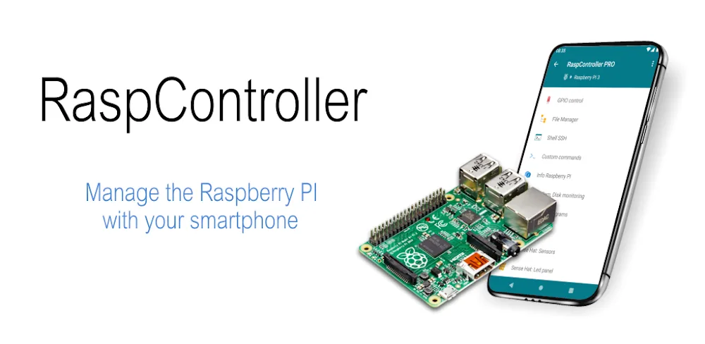 RaspController screenshot 1