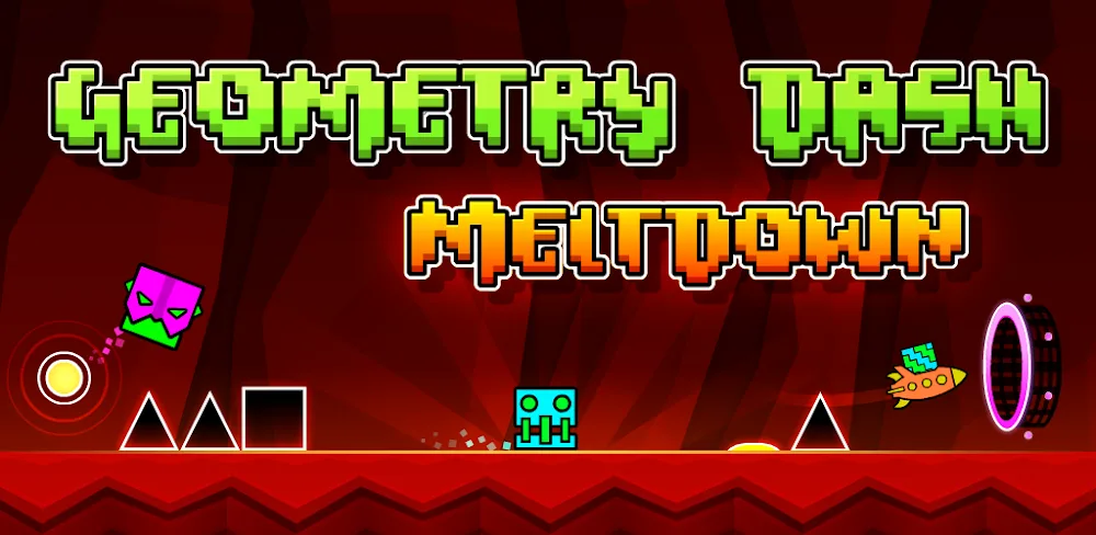 Geometry Dash Meltdown screenshot 1