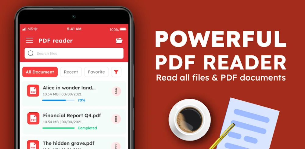 EasyPDF – All PDF Reader screenshot 1