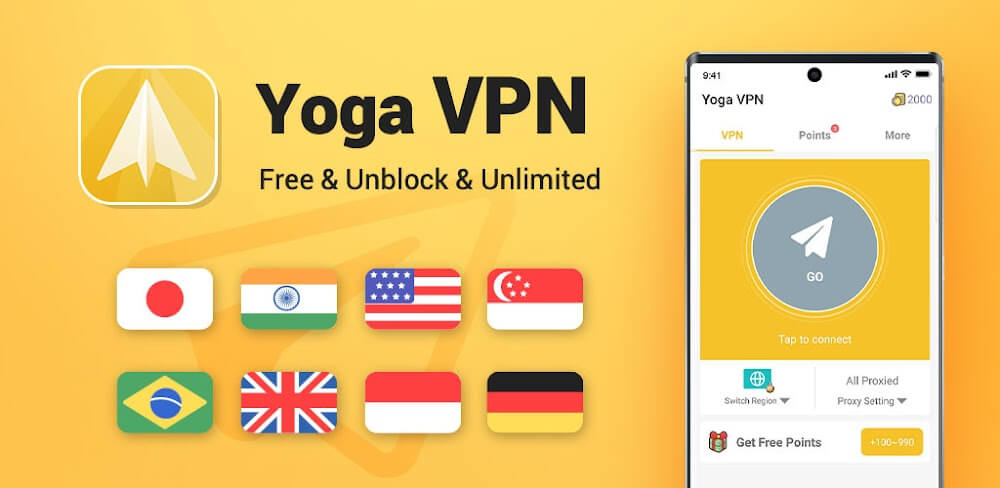 Yoga VPN screenshot 1