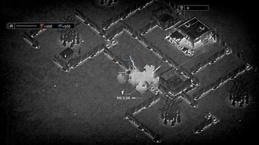 Zombie Gunship Survival (MOD, No Overheating) screenshot 1