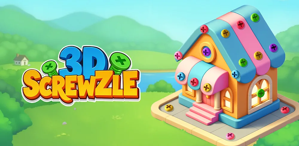 Screwzle 3D: Screw Sort screenshot 1