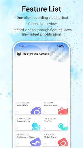 Background Camera ~ Very Safe screenshot 1