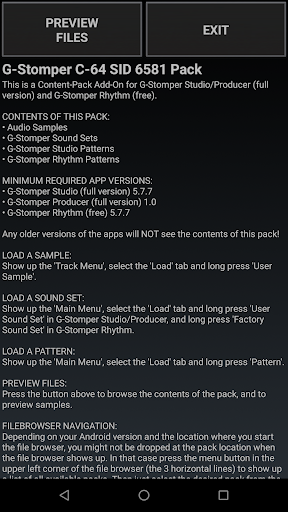 G-Stomper C-64 SID 6581 Pack screenshot 1