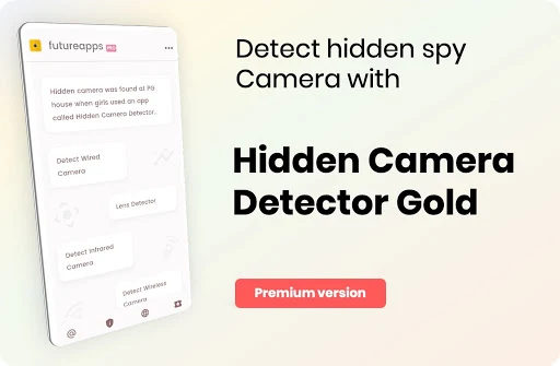 Hidden Camera Detector Gold screenshot 1
