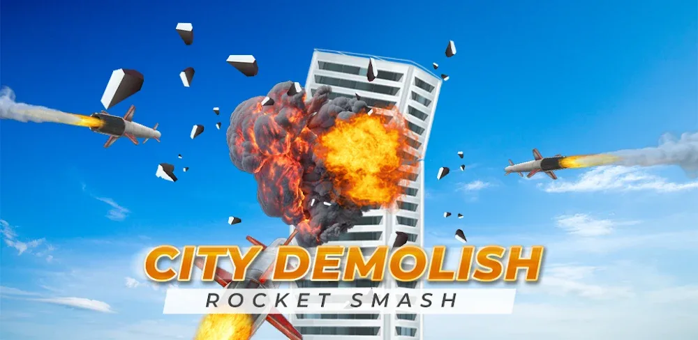 City Demolish: Rocket Smash! screenshot 1