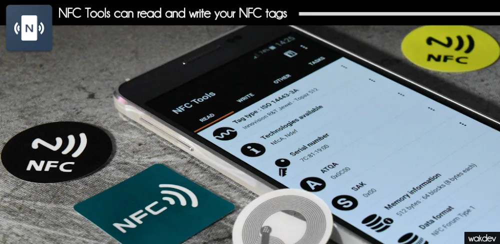 NFC Tools Pro screenshot 1