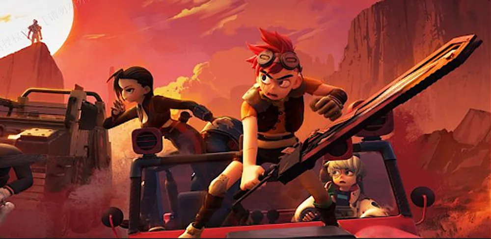 Red Desert : team RPG screenshot 1