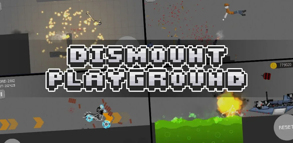 Dismount Playground screenshot 1