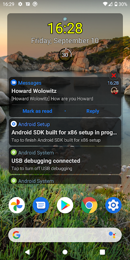 Notification Widget MOD screenshot 1