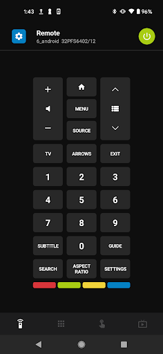 Remote for Philips TV screenshot 1