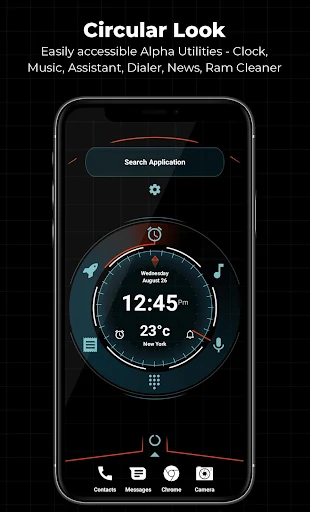 Alpha Hybrid Launcher screenshot 1